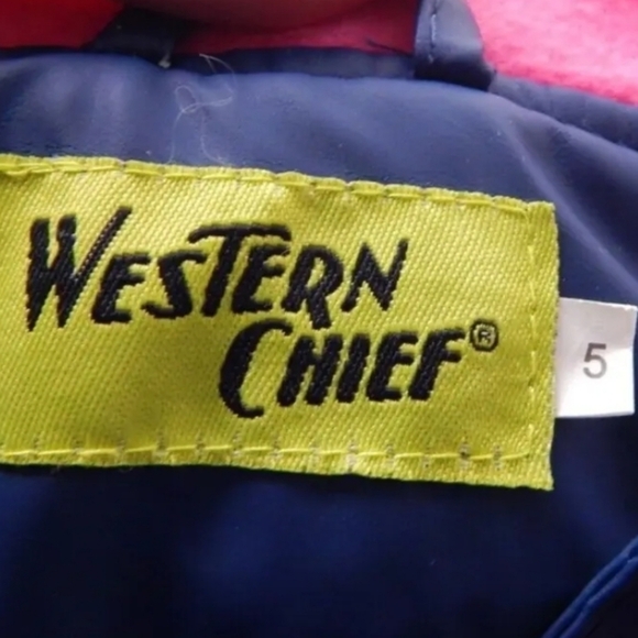 Western Chief Minnie Mouse Fleece Lined Rain Jacket - Picture 3 of 5